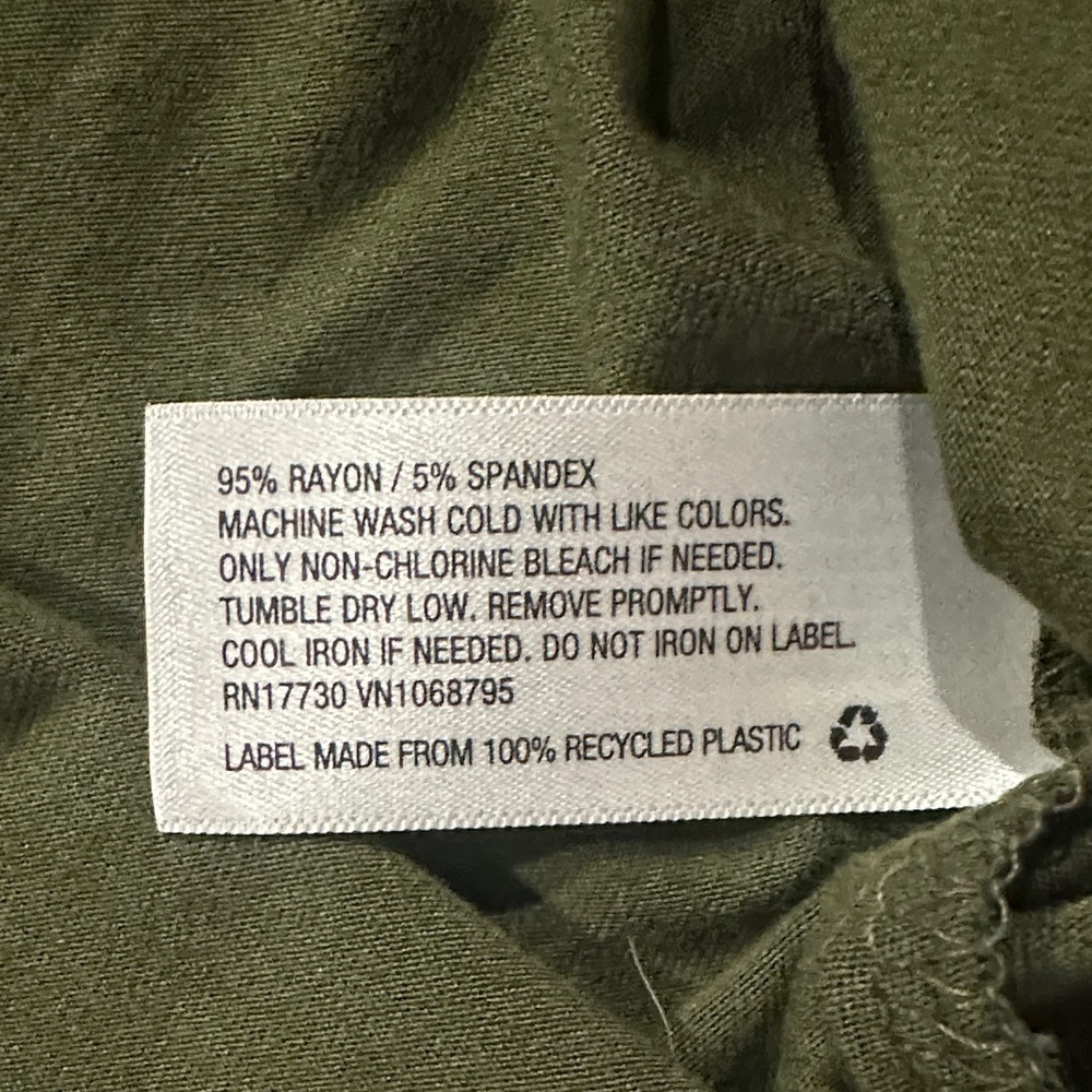 a new day Olive Green Short Sleeve Top - Picture 5 of 8